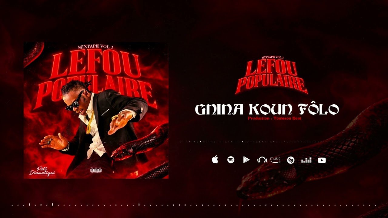 Fatô Diamatigui – Gnina Koun Fôlo (Audio Officielle 2026) : un egotrip dominant au sommet du MaliRap