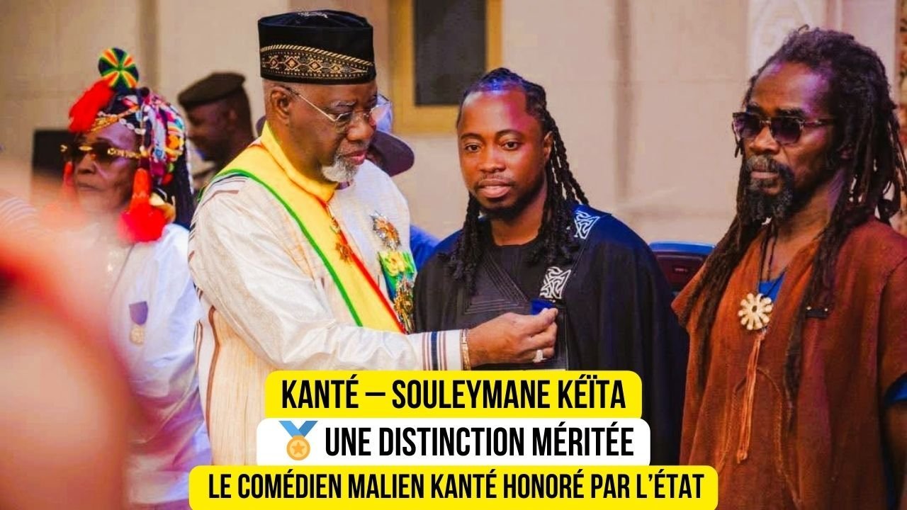 Souleymane Kéïta « Kanté » élevé au rang de Chevalier du Mérite des Arts et de la Culture