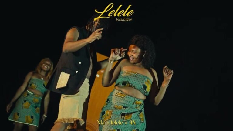 Cinematic still of Momo Choco performing his romantic single Lelele